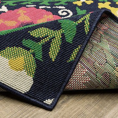 StyleHaven Boho Floral Indoor/Outdoor Area Rug
