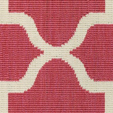 StyleHaven Scalloped Lattice Indoor/Outdoor Area Rug