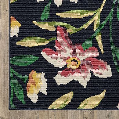 StyleHaven Floral Garden Indoor/Outdoor Area Rug