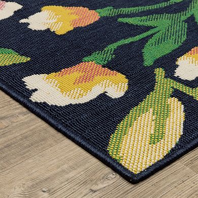 StyleHaven Floral Garden Indoor/Outdoor Area Rug