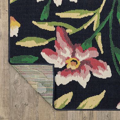 StyleHaven Floral Garden Indoor/Outdoor Area Rug