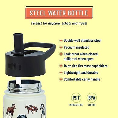 Horse Dreams 14 oz Steel Bottle