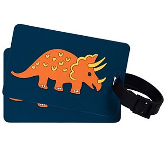 Jurassic Dinosaurs Bag Tags (2 pk