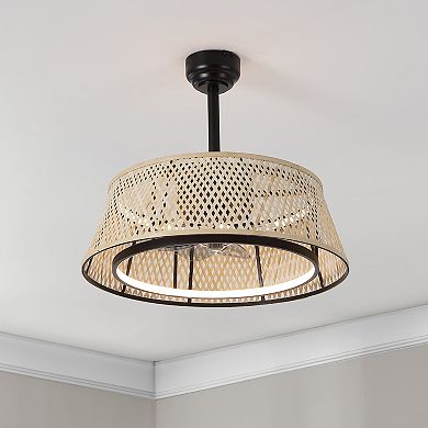 Homer Modern Industrial Iron LED Dome Pendant