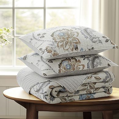 Levtex Home Maileen Quilt Set or Euro Sham Set