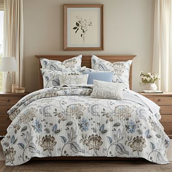 Levtex Home Maileen Quilt Set or Euro Sham Set