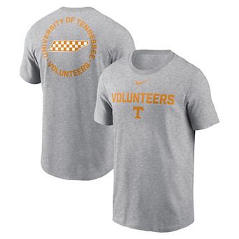 Men's Nike Heather Gray Tennessee Volunteers Campus 2-Hit T-Shirt