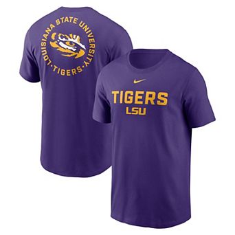 Men's Nike Purple LSU Tigers Campus 2-Hit T-Shirt