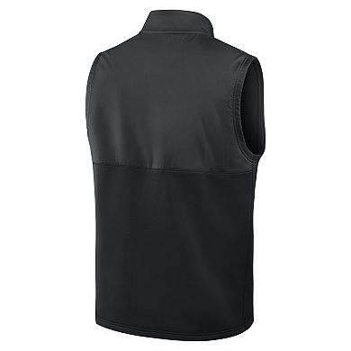 Men's Nike Black Oregon Ducks Primetime Victory Performance Full-Zip Vest