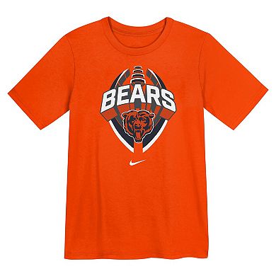 Preschool Nike Orange Chicago Bears Icon Legend Performance T-Shirt