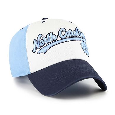 Youth '47 White North Carolina Tar Heels Scooter Clean Up Adjustable Hat