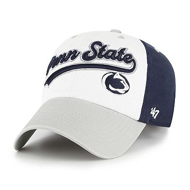 Youth '47 White Penn State Nittany Lions Scooter Clean Up Adjustable Hat