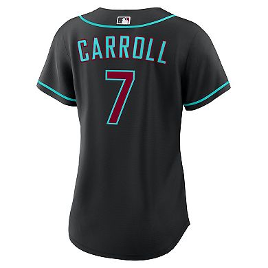 Women's Nike Corbin Carroll Black Arizona Diamondbacks Alternate Replica Jersey