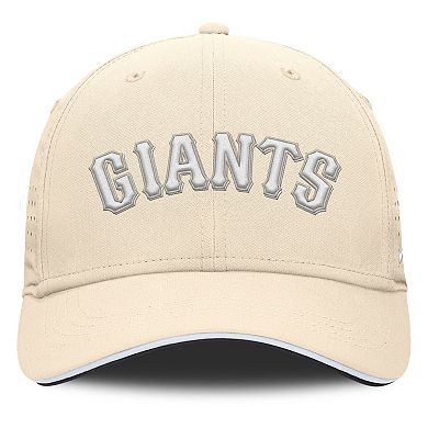 Men's Nike Cream San Francisco Giants Rise Performance Flex Hat