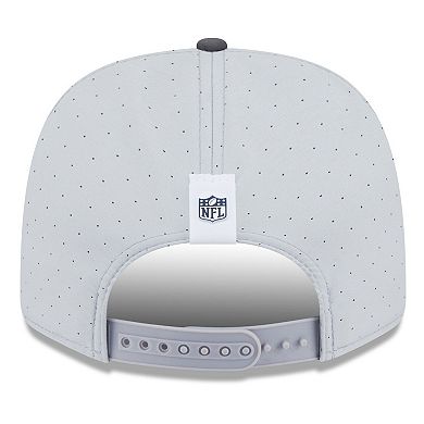 Men's New Era Gray/Graphite Chicago Bears 2025 NFL Training Camp 9SEVENTY Adjustable Hat