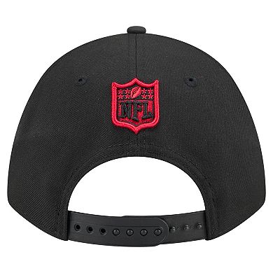 Men's New Era Black Atlanta Falcons Team Collection 9FORTY M-Crown Adjustable Hat