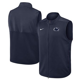 Men's Nike Navy Penn State Nittany Lions Primetime Victory Performance Full-Zip Vest