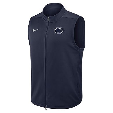 Men's Nike Navy Penn State Nittany Lions Primetime Victory Performance Full-Zip Vest