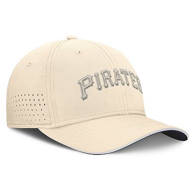Men's Nike Cream Pittsburgh Pirates Rise Performance Flex Hat