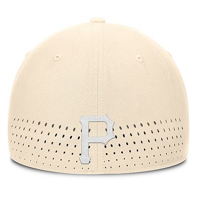 Men's Nike Cream Pittsburgh Pirates Rise Performance Flex Hat