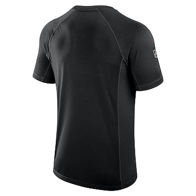 Men's Fanatics Black Ottawa Senators Authentic Pro Rink Tech T-Shirt