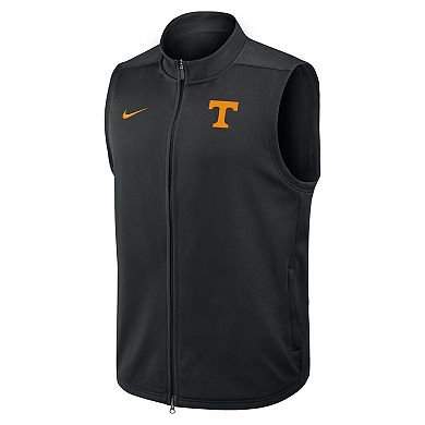 Men's Nike Black Tennessee Volunteers Primetime Victory Performance Full-Zip Vest