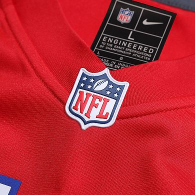 Men's Nike Tom Brady Red New England Patriots Retired Player Alternate Game Jersey