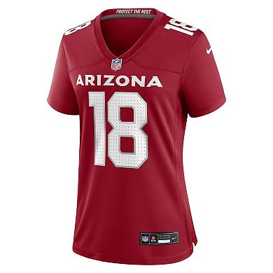 Women's Nike Marvin Harrison Jr. Cardinal Arizona Cardinals Player Game Jersey