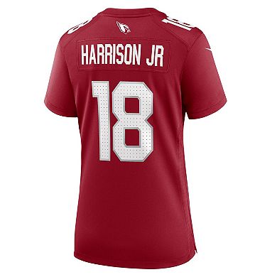 Women's Nike Marvin Harrison Jr. Cardinal Arizona Cardinals Player Game Jersey