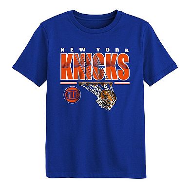 Preschool Outerstuff Blue New York Knicks Hoop Dreams T-Shirt