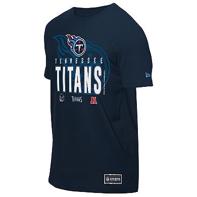 Men's New Era Navy Tennessee Titans 2025 NFL Training Camp T-Shirt