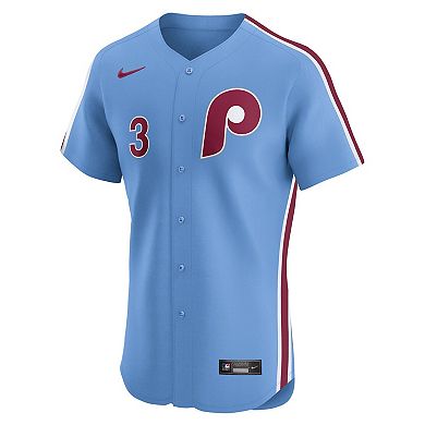 Men's Nike Bryce Harper Light Blue Philadelphia Phillies Alternate Elite Jersey