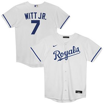 Preschool Nike Bobby Witt Jr. White Kansas City Royals Home Replica Player Jersey