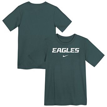 Preschool Nike Midnight Green Philadelphia Eagles Wordmark T-Shirt