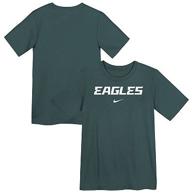 Preschool Nike Midnight Green Philadelphia Eagles Wordmark T-Shirt