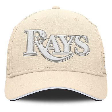 Men's Nike Cream Tampa Bay Rays Rise Performance Flex Hat