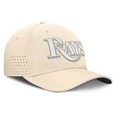 Men's Nike Cream Tampa Bay Rays Rise Performance Flex Hat