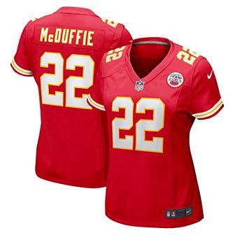 Women's Nike Trent McDuffie Red Kansas City Chiefs Game Jersey