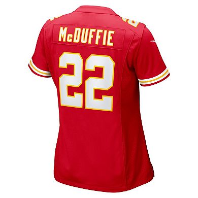 Women's Nike Trent McDuffie Red Kansas City Chiefs Game Jersey