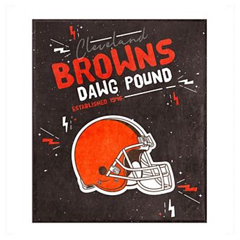 Cleveland Browns 60" x 70" Plush Throw Blanket