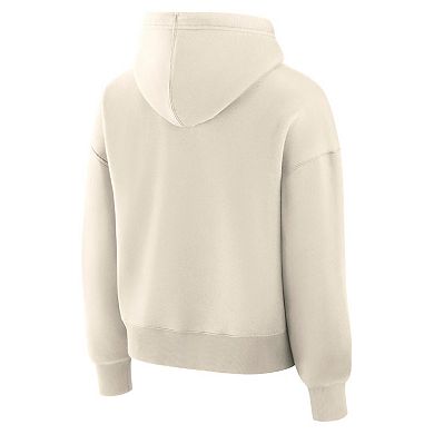 Women's Fanatics Cream Pittsburgh Steelers Dove Legacy Pullover Hoodie