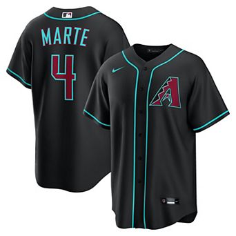 Men's Nike Ketel Marte Black Arizona Diamondbacks Alternate Replica Jersey