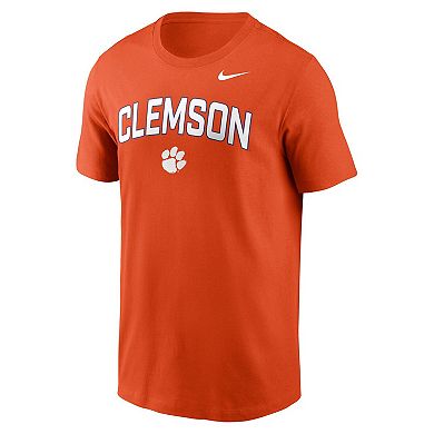 Men's Nike Orange Clemson Tigers Primetime Arch Stack T-Shirt