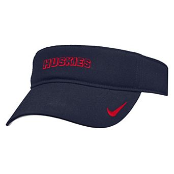 Men's Nike Navy UConn Huskies 2025 On-Field Ace Performance Adjustable Visor