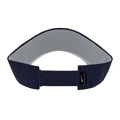 Men's Nike Navy UConn Huskies 2025 On-Field Ace Performance Adjustable Visor