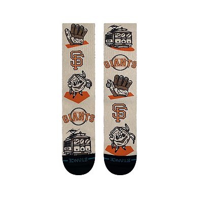 Unisex Stance Orange San Francisco Giants Local Crew Socks