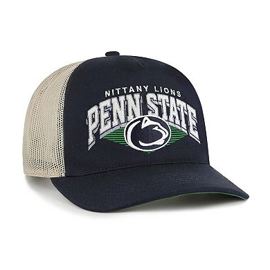 Men's '47 Navy Penn State Nittany Lions Pomona Mesh Hitch Adjustable Trucker Hat
