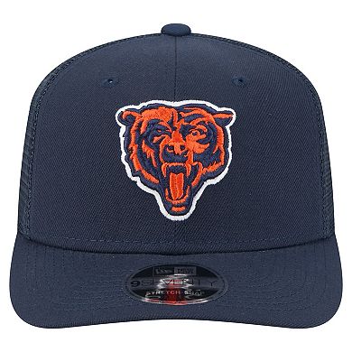 Men's New Era Navy Chicago Bears Team Collection 9SEVENTY Stretch-Snap Adjustable Hat