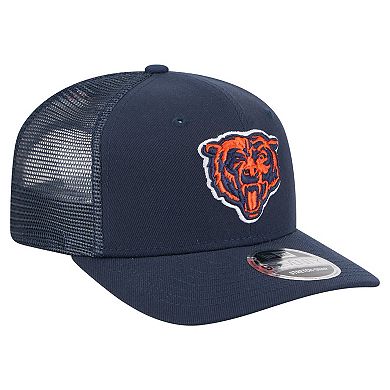 Men's New Era Navy Chicago Bears Team Collection 9SEVENTY Stretch-Snap Adjustable Hat