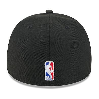 Men's New Era Black San Antonio Spurs 2025 NBA Draft A-Frame 59FIFTY Fitted Hat